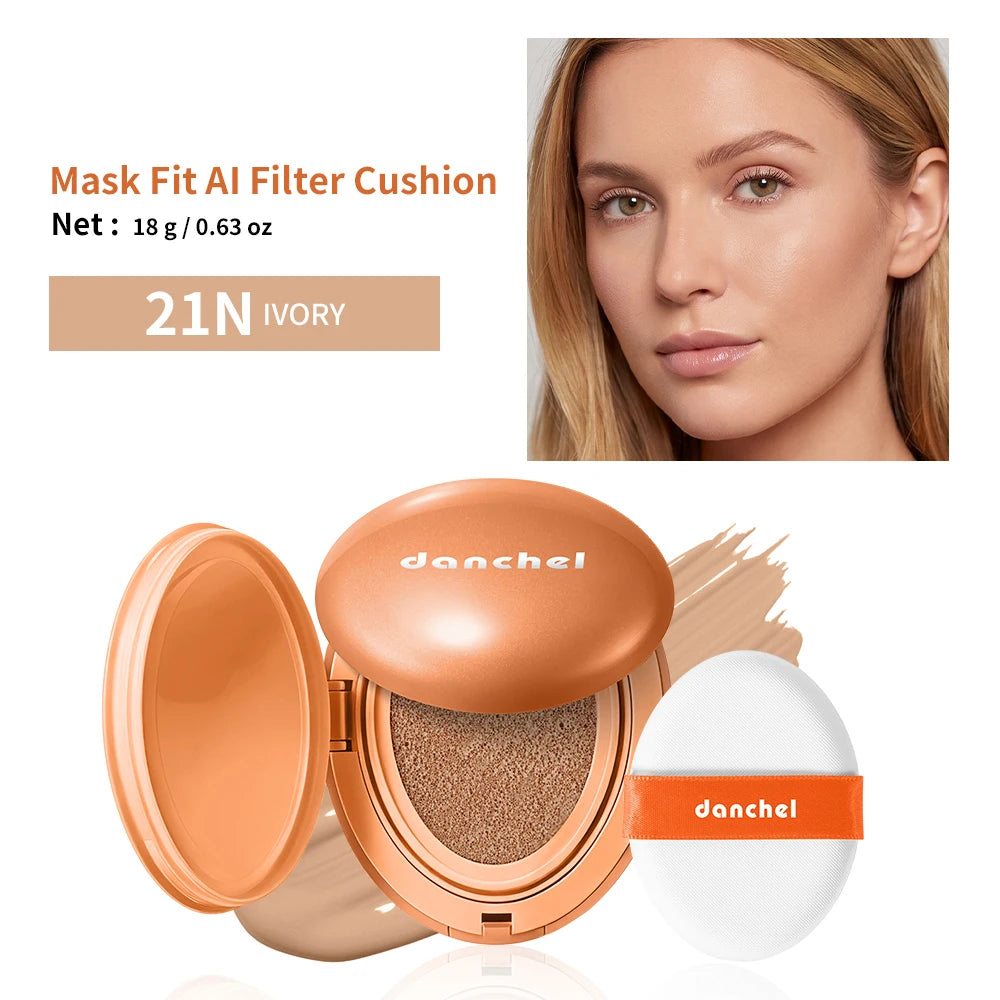 Waterproof Sunscreen Cushion Foundation for Flawless Coverage - 34