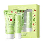 Avocado Hand Cream and Lip Balm Skincare Set