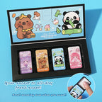 4-Piece Portable Solid Perfume Set for Long-Lasting Fragrance