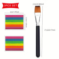 Rainbow Face and Body Paint Kit for Halloween and Parties