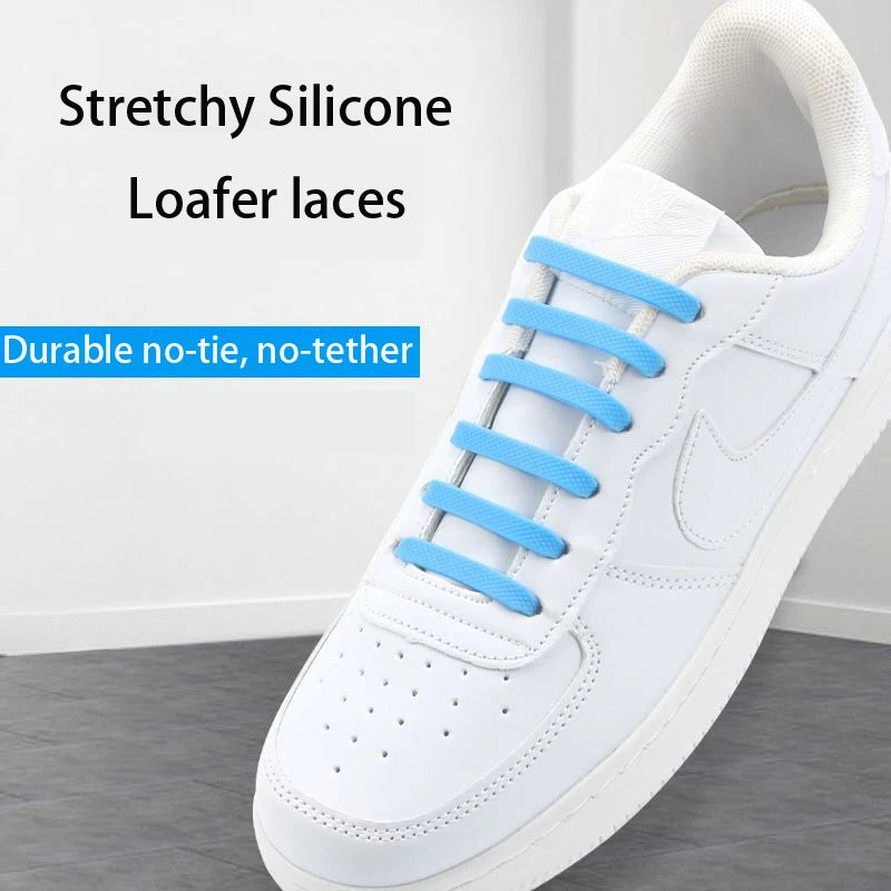 Elastic No-Tie Silicone Shoe Laces