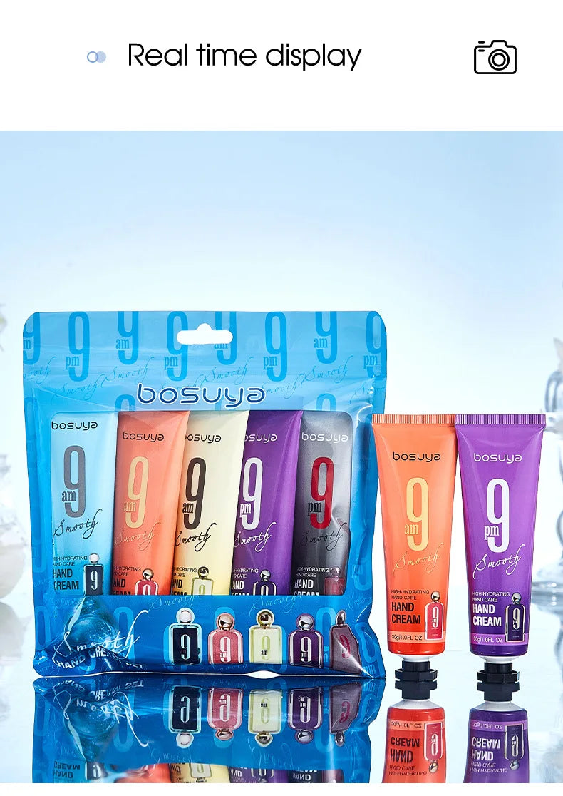 Hydrating Fragrance Hand Cream Set for Soft Skin