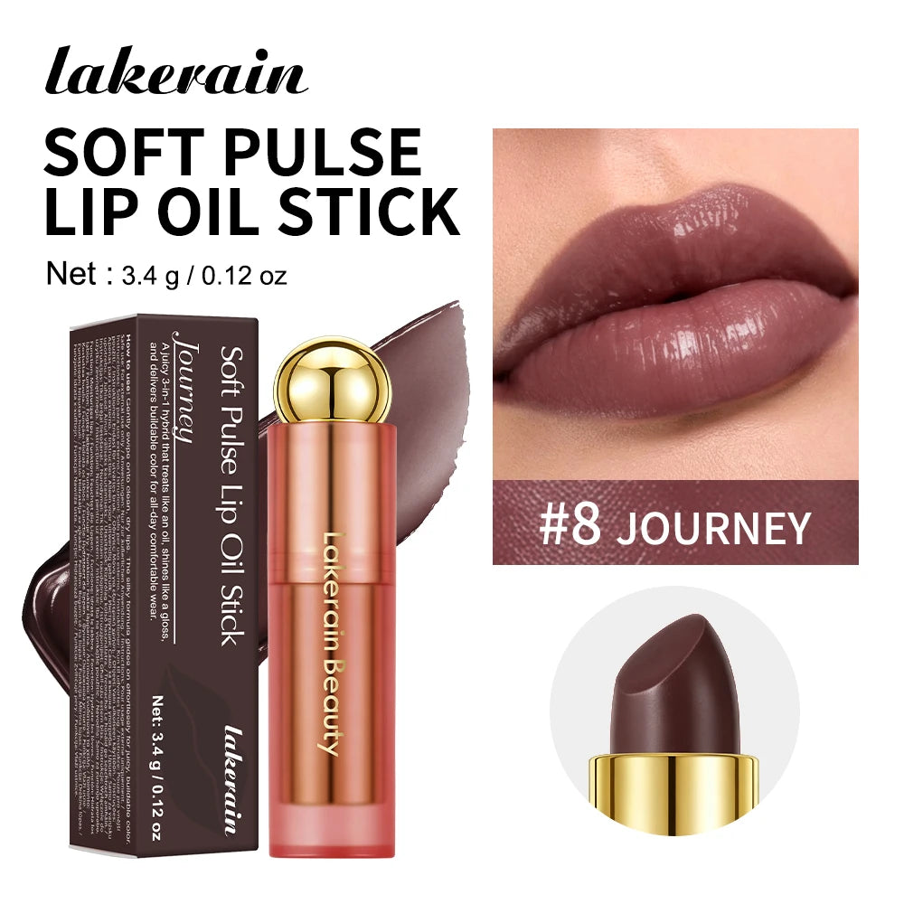 3-in-1 Tinted Hydrating Lip Oil Stick