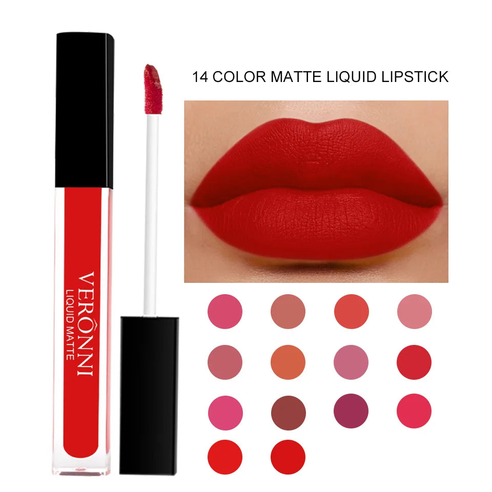 Waterproof Matte Liquid Lipstick Long-Lasting Lip Gloss