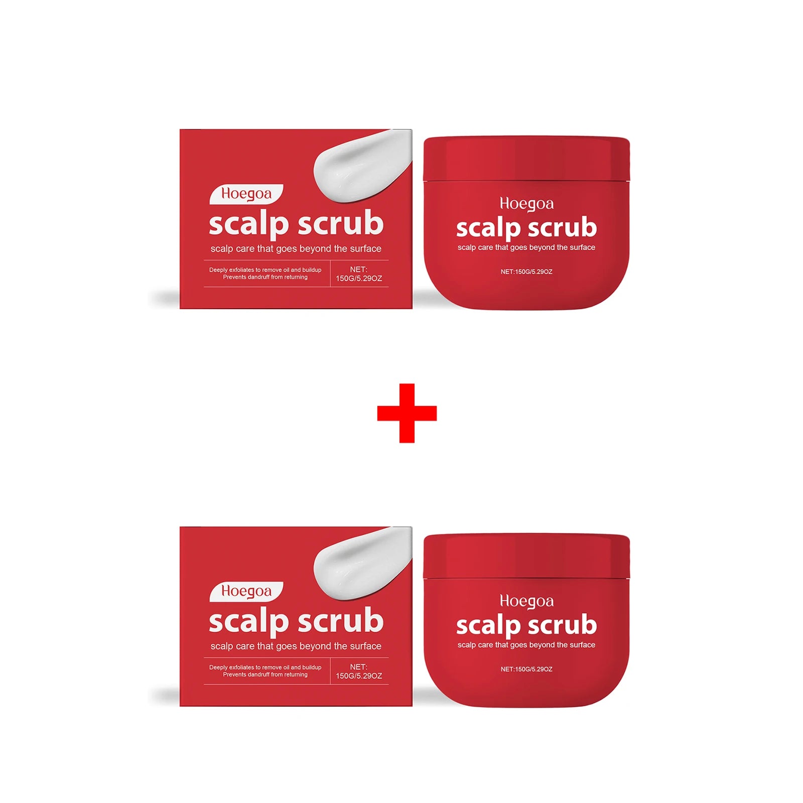 Deep Cleansing Scalp Exfoliating Scrub for Dandruff Relief - 14