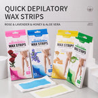 Pain-Free Cold Wax Hair Removal Strips for Smooth Skin