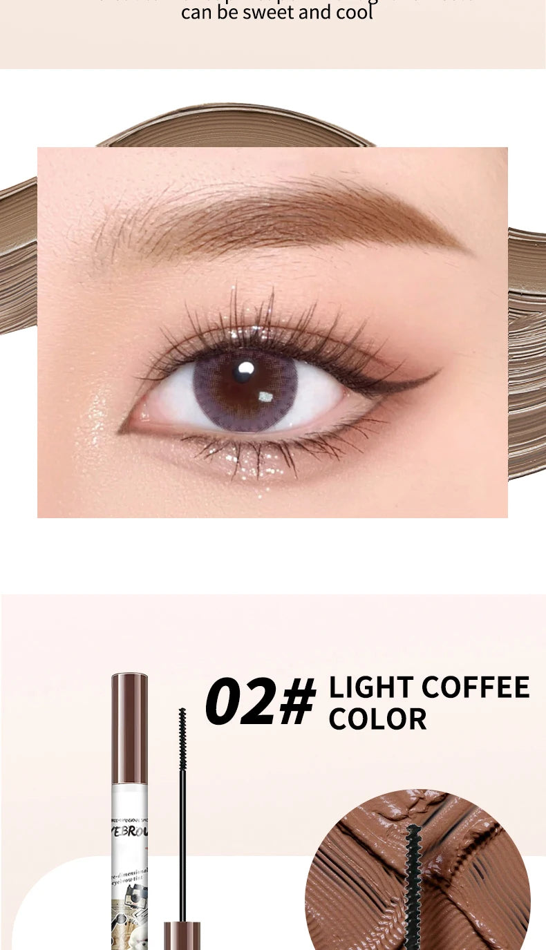 Waterproof Smudge-Proof Eyebrow Tint Gel - 16
