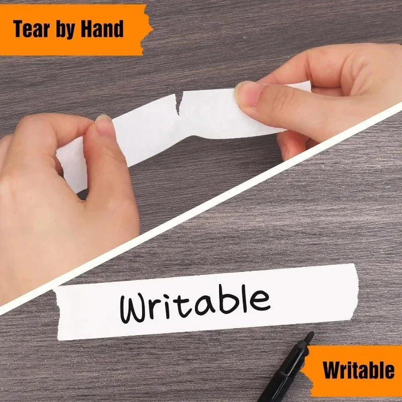 Residue-Free Crepe Paper Masking Tape for Painting and DIY Crafts