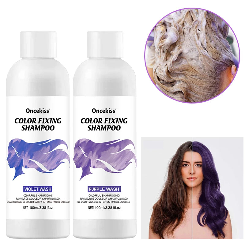 Color Depositing Semi-Permanent Hair Dye Shampoo