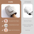 Electric Hand and Wrist Massager with Heat and Air Compression
