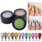 Chrome Mirror Effect Metallic Nail Art Glitter Powder