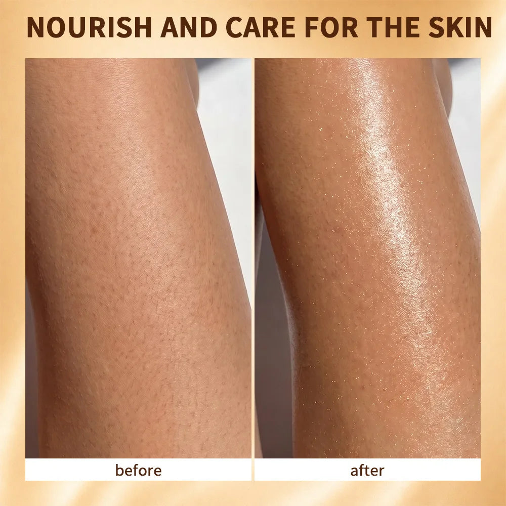 Sunlit Shimmer Body Glow Oil with Vanilla Cocoa