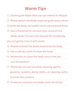 Pain-Free Electric Shaver for Women Body and Facial Hair