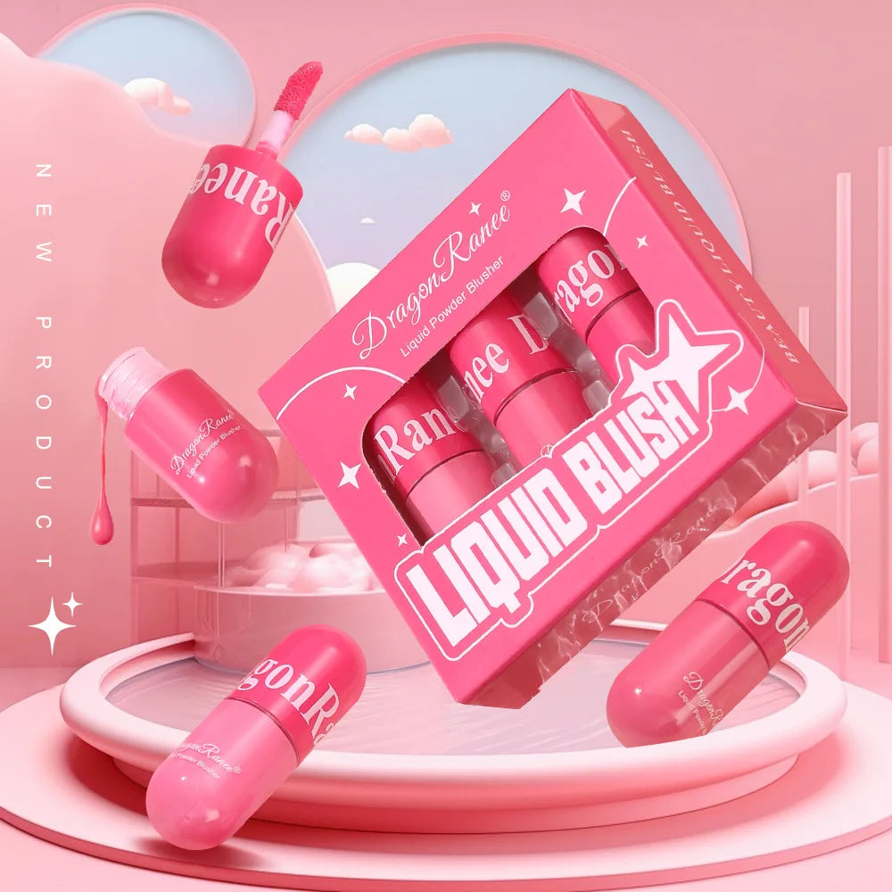 Waterproof Liquid Blush Makeup Set - 2