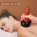 Electric Heated Bian Stone Massage Ball for Full Body Relief