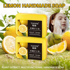 Natural Lemon Handmade Soap for Deep Cleansing and Hydration