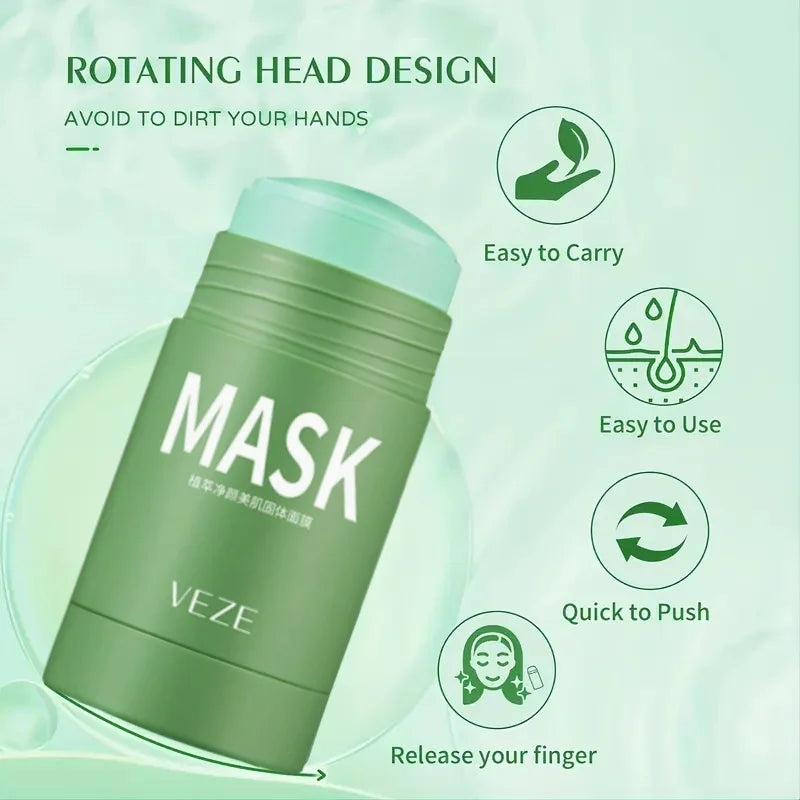 Deep Cleansing Green Tea Pore Refining Mud Mask Stick