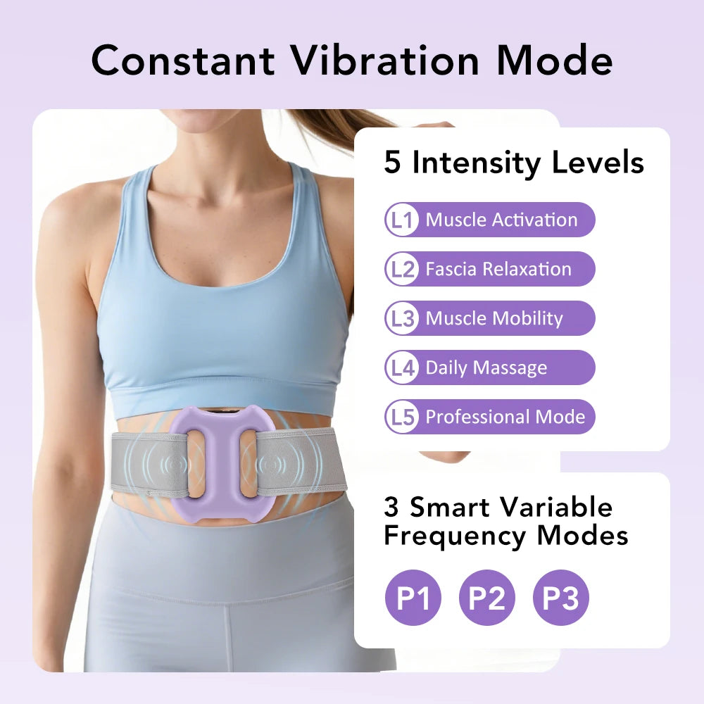 Electric Vibration Fascia Massager for Full Body Relief