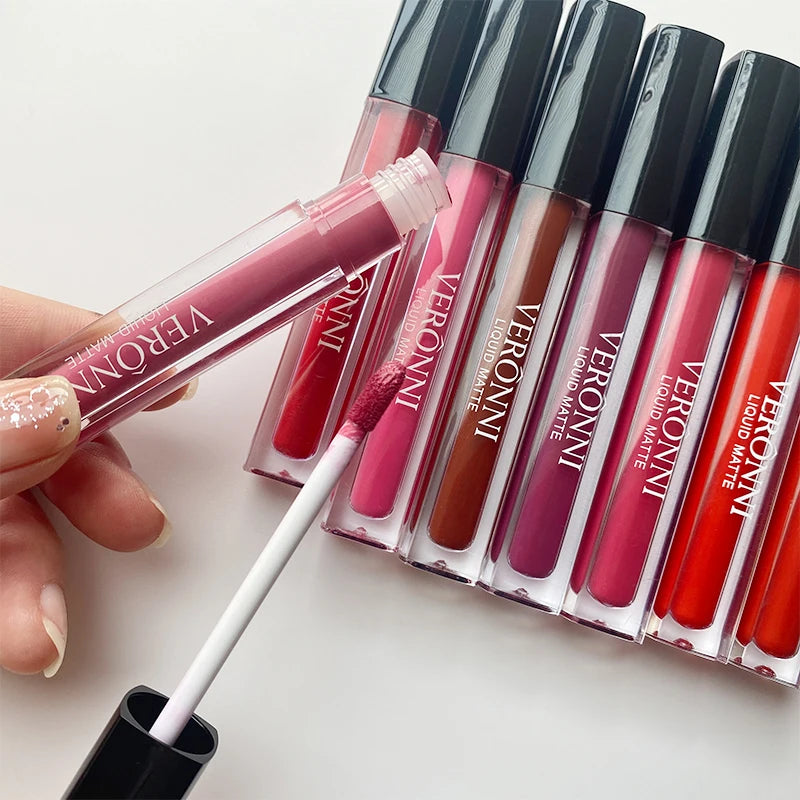 Waterproof Matte Liquid Lipstick Long-Lasting Lip Gloss - 3