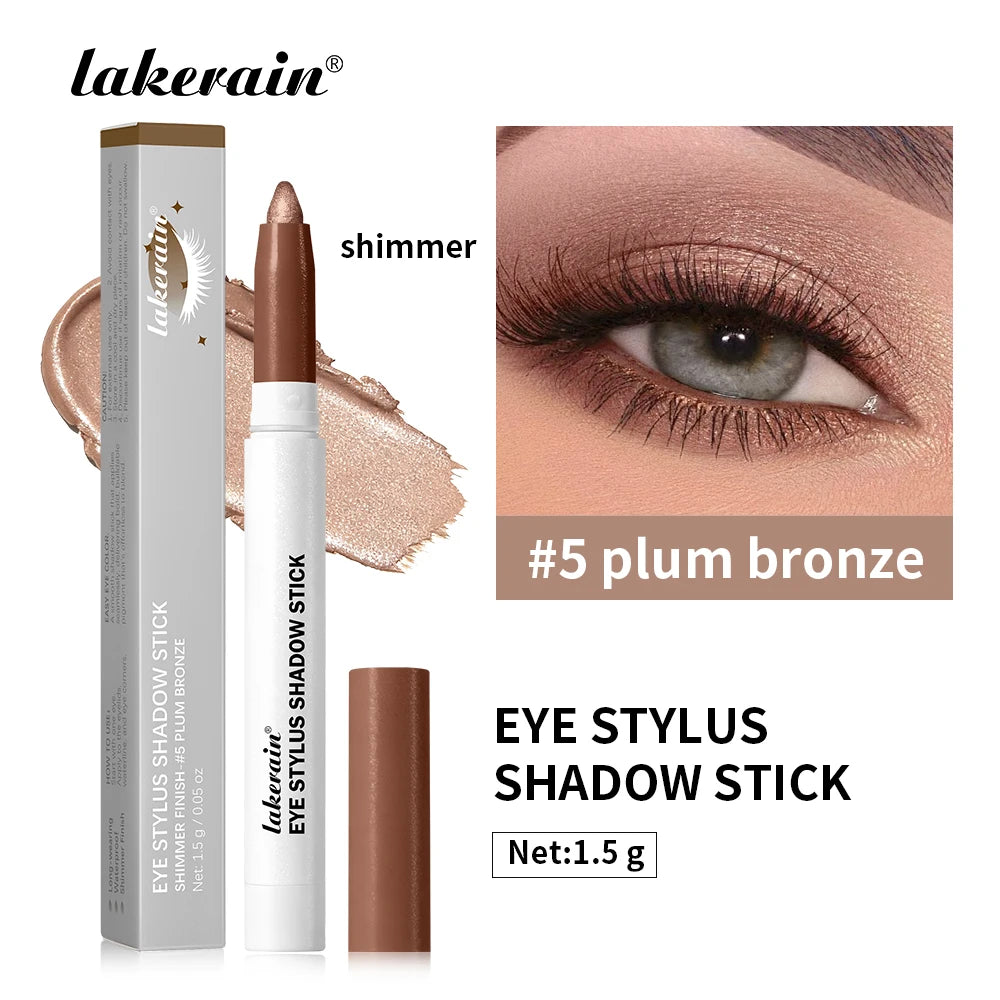 Waterproof Cream Eyeshadow Stick for Long-Lasting Eye Makeup