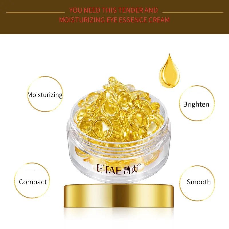 Hydrating Eye Serum Capsules for Firm and Radiant Skin