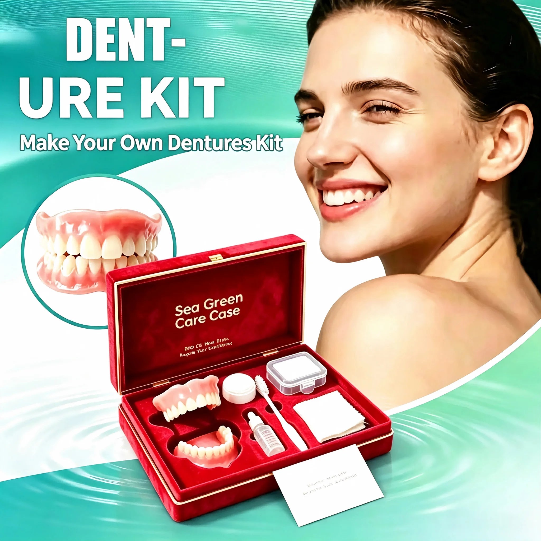 Full Mouth Denture Care and Travel Storage Set - 2