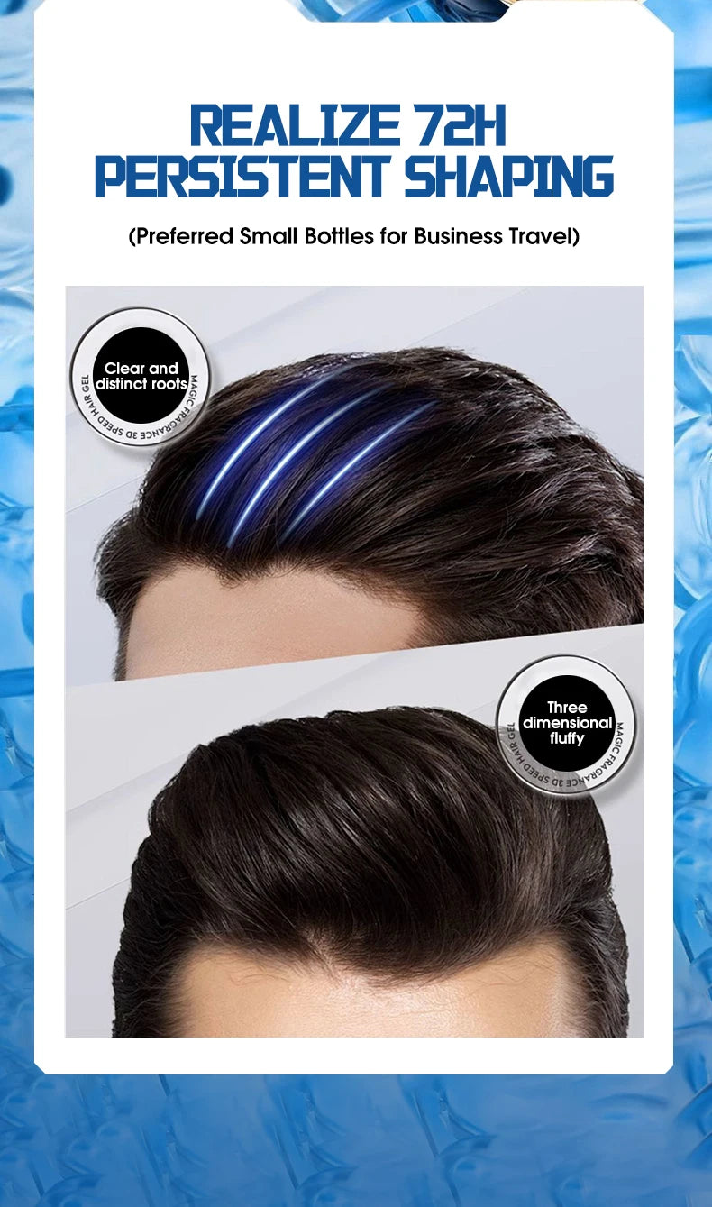 Strong Hold Hair Styling Wax Stick for Men - 10