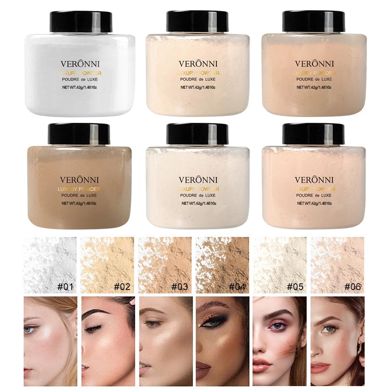 Matte Finish Banana Setting Powder for Flawless Makeup