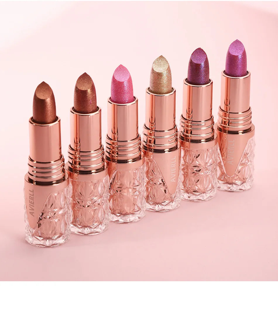 Pearlescent Glitter Waterproof Lipstick