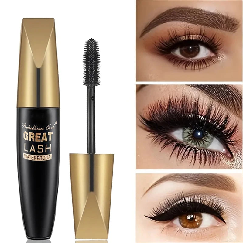 5D Waterproof Silk Fiber Volumizing Mascara
