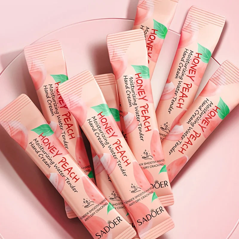 Honey Peach Moisturizing Hand Cream Sticks
