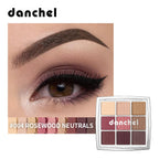 9-Color Professional Eyeshadow Palette for Daily and Party Looks