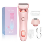 Pain-Free Electric Shaver for Women Body and Facial Hair