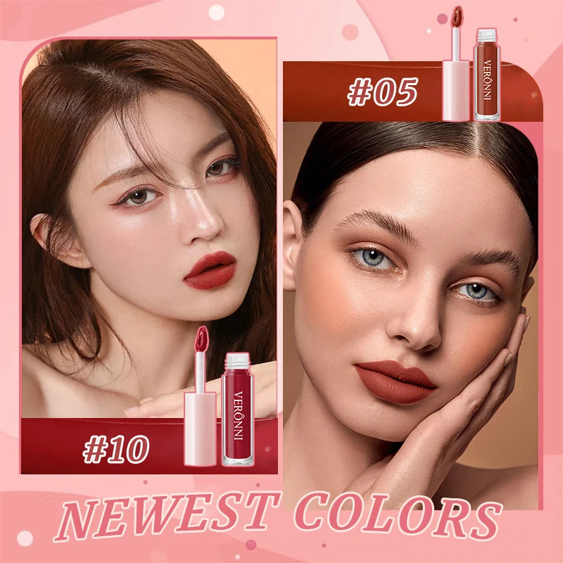 Long-Lasting Waterproof Matte Liquid Lipstick