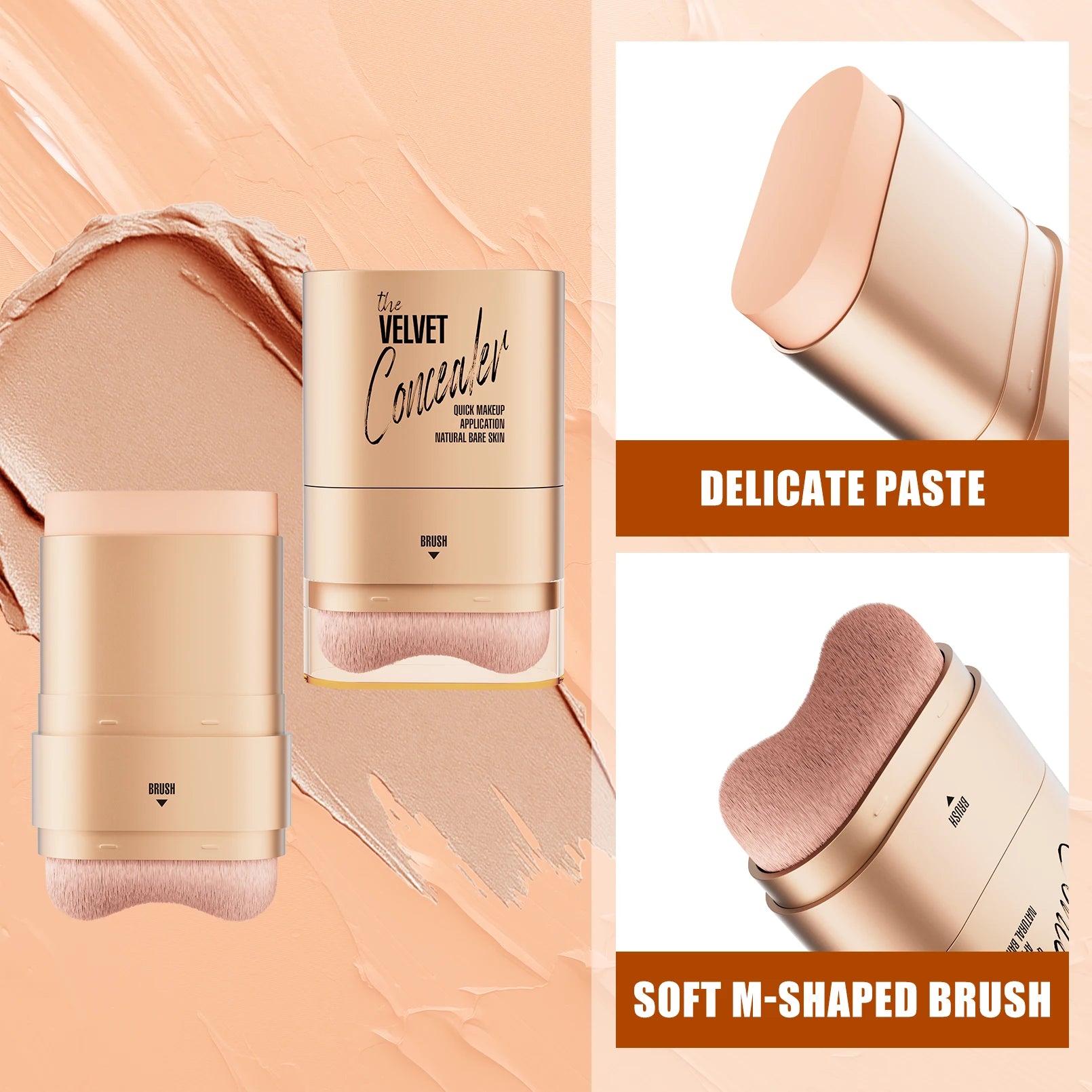 Four-Color All-Day Waterproof Face Concealer Palette - 5