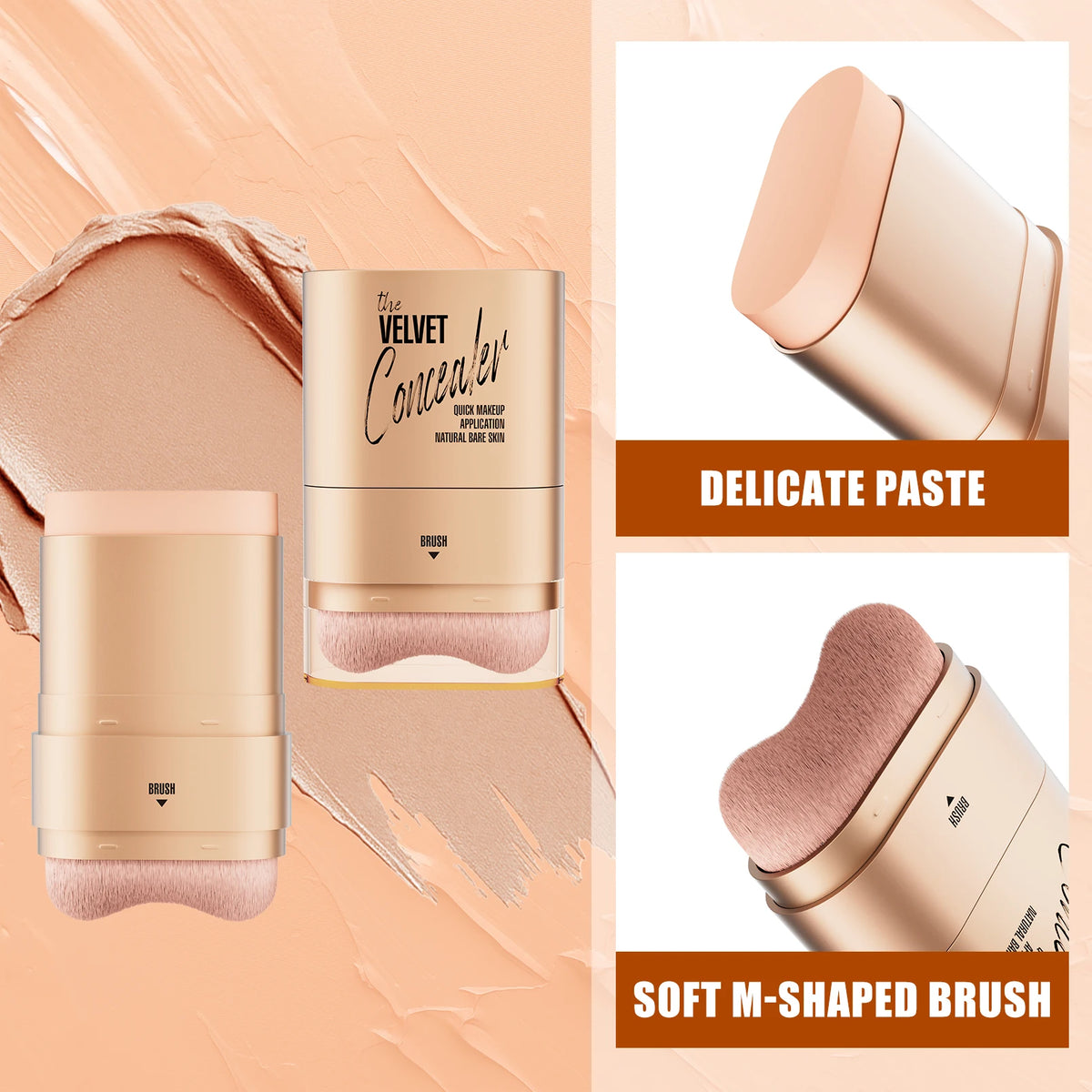 Four-Color All-Day Waterproof Face Concealer Palette