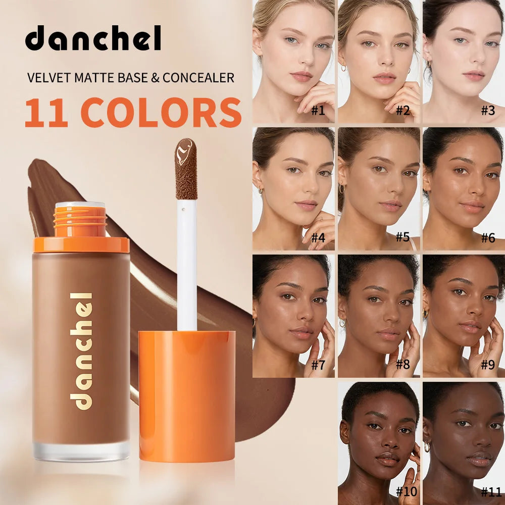 Velvet Matte Liquid Foundation and Concealer