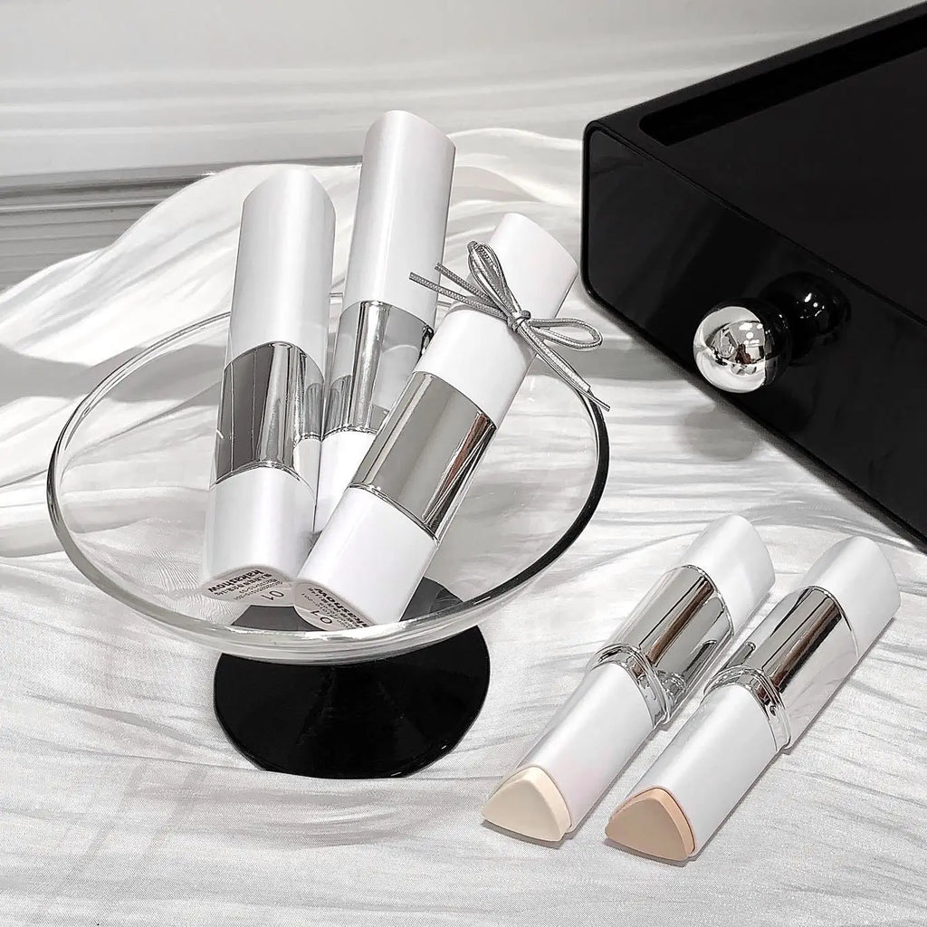Dual-Ended Foundation Stick with Built-in Blending Brush