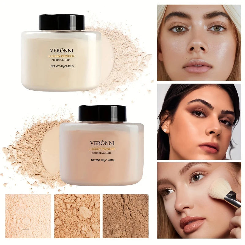 Matte Finish Banana Setting Powder for Flawless Makeup - 1