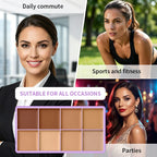 8-Shade Cream Concealer and Contour Palette