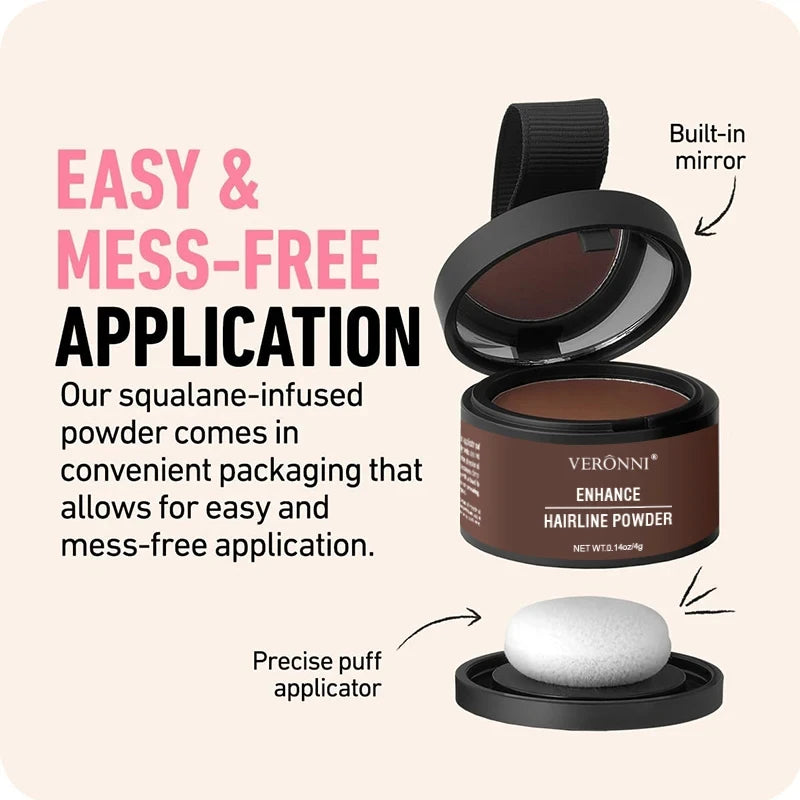 Waterproof Hairline Shadow Powder for Thicker Hair