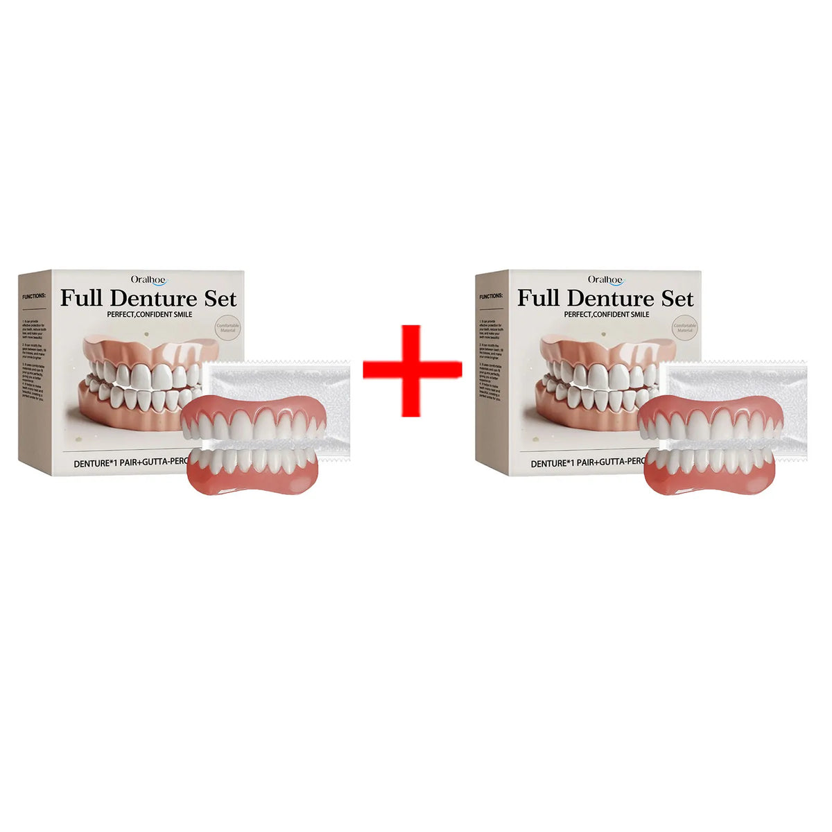 Temporary Cosmetic Denture and Smile Restoration Kit