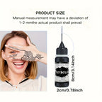 Temporary Black Henna Tattoo Gel for Festivals and Body Art