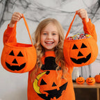 Festive Halloween Candy Trick-or-Treat Bag for Kids