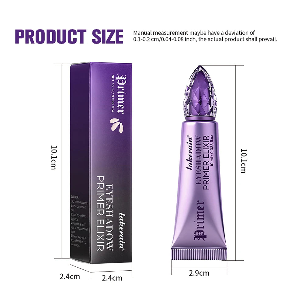 Long-Lasting Crease-Proof Eyeshadow Makeup Primer