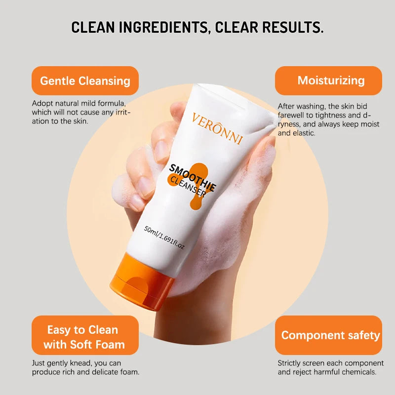 Deep Pore Cleansing Gentle Facial Foam