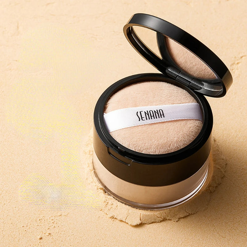Hydrating Matte Loose Setting Powder for Flawless Skin