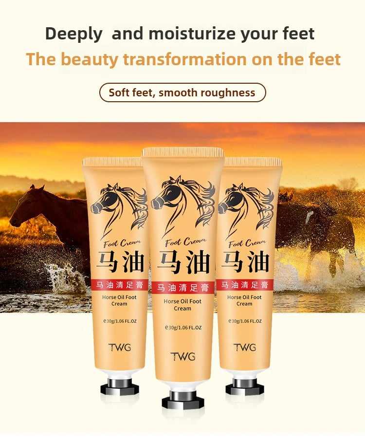 Moisturizing Horse Oil Repair Cream for Dry Cracked Skin - 7