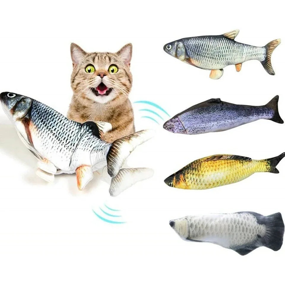 Interactive Flopping Fish Toy for Cats - 3