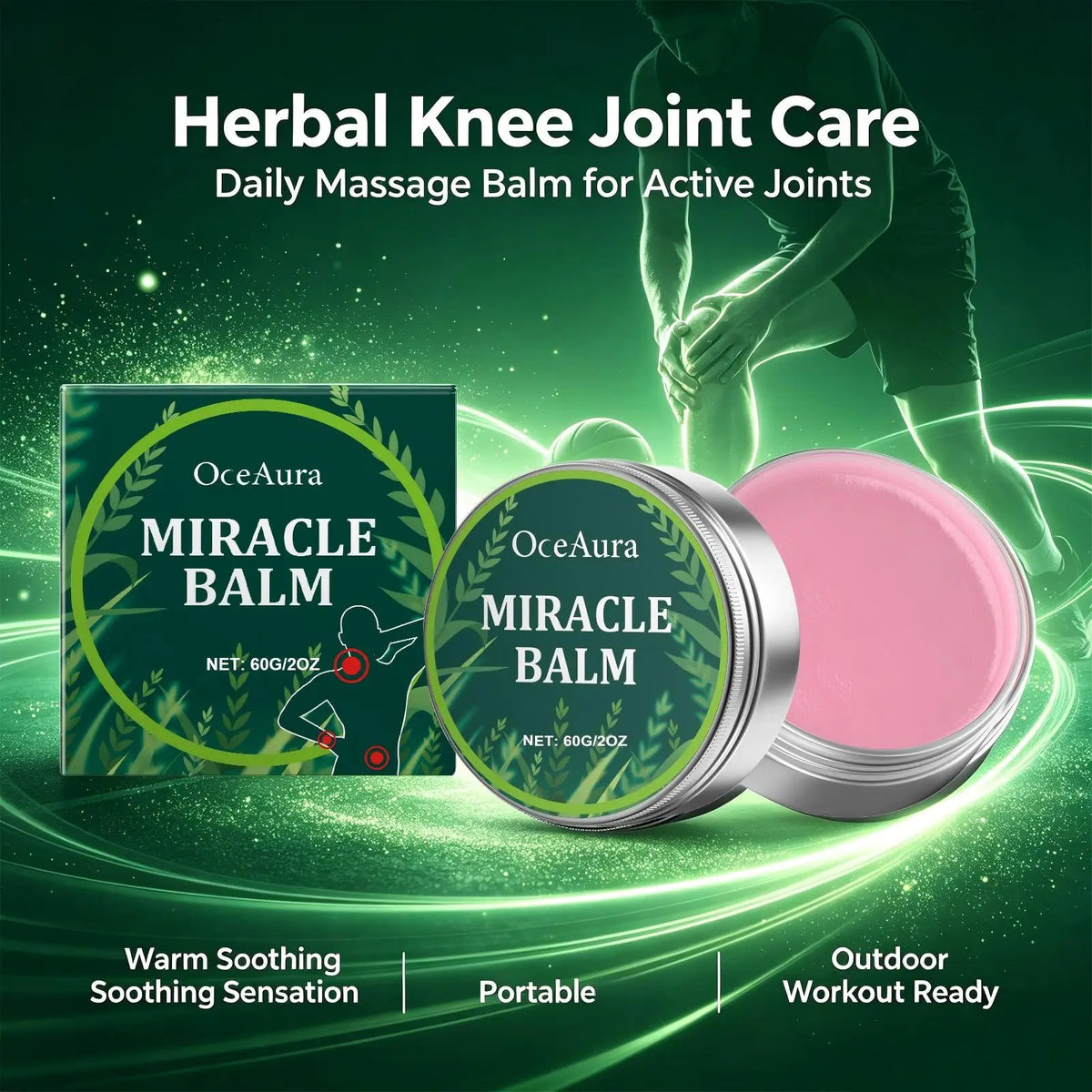 Herbal Muscle and Joint Relief Massage Balm
